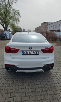 BMW X6 cena 163000 przebieg: 169000, rok produkcji 2016 z Biała małe 631